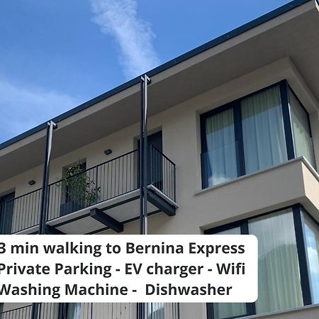 Bernina Suites - Vicino Al Bernina Express Tirano Exteriör bild