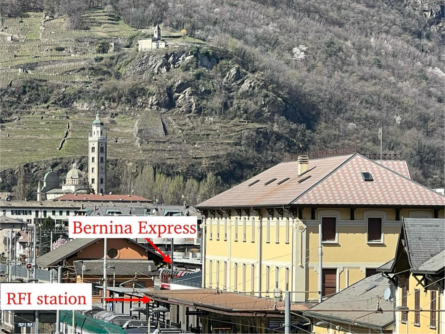 Bernina Suites - Vicino Al Bernina Express Tirano Exteriör bild